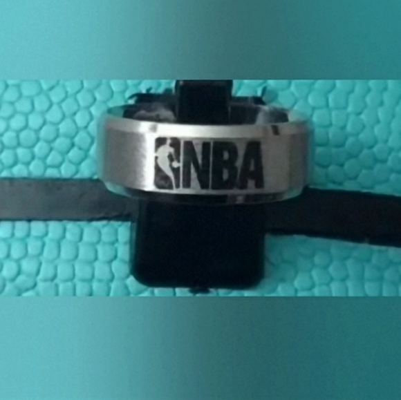 NEW! SPALDING BASKETBALL KEYCHAIN w/SIZE 9 SILVER PLATED SPORTS RING AND POSTER! - Picture 10 of 16